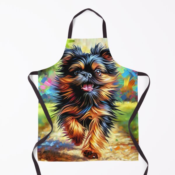 Item preview, Brussels Griffon Dog Portrait Acrylic Art Print Pet Portrait Gift for Bruss Lovers designed and sold by Puppy Puzzles Plus.