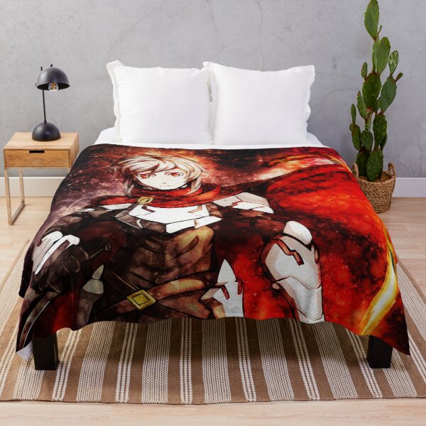 Item preview, Bell Cranel DanMachi Anime Hero Fantasy Adventure Fire Energy designed and sold by mildaclairmo.