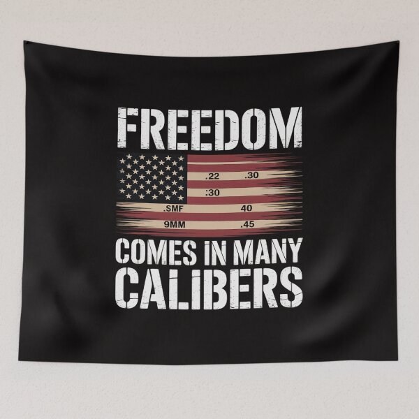 Item preview, Freedom Comes In Many Calibers - Pro Gun designed and sold by czechascheledu.