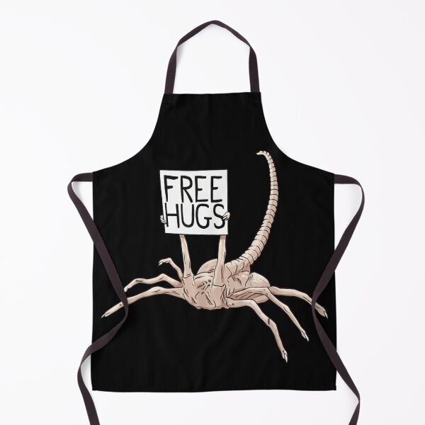Item preview, Free Hugs Funny Alien Creature Illustration Cute Weird Humor designed and sold by LittleNhutton.