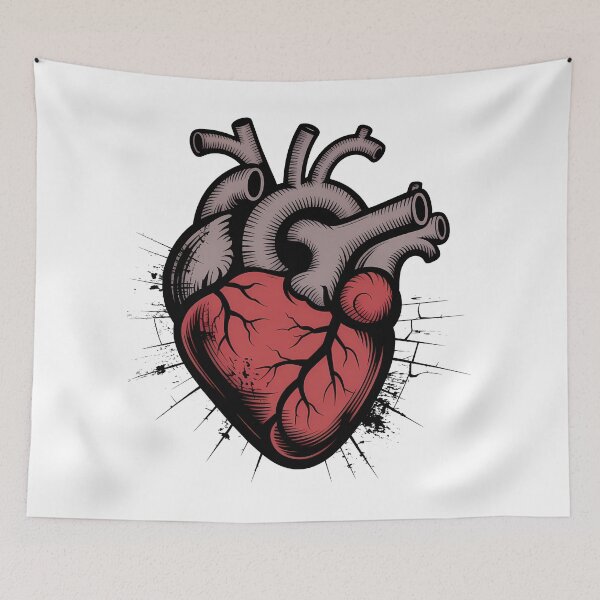 Item preview, Grunge Heart Love Hurts Design designed and sold by BernoNickel.