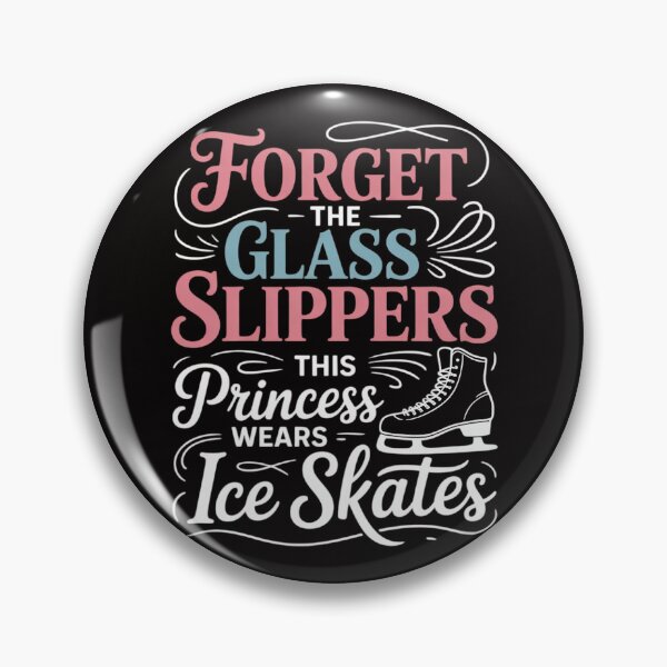 Item preview, Forget The Glass Slippers This Princess Wears Ice Skates designed and sold by czechascheledu.