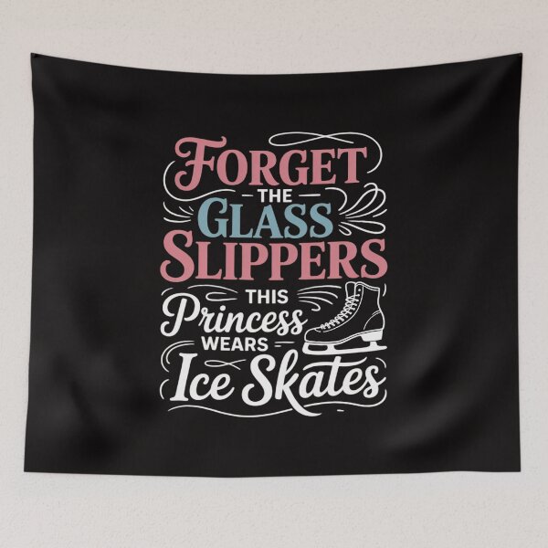 Item preview, Forget The Glass Slippers This Princess Wears Ice Skates designed and sold by czechascheledu.