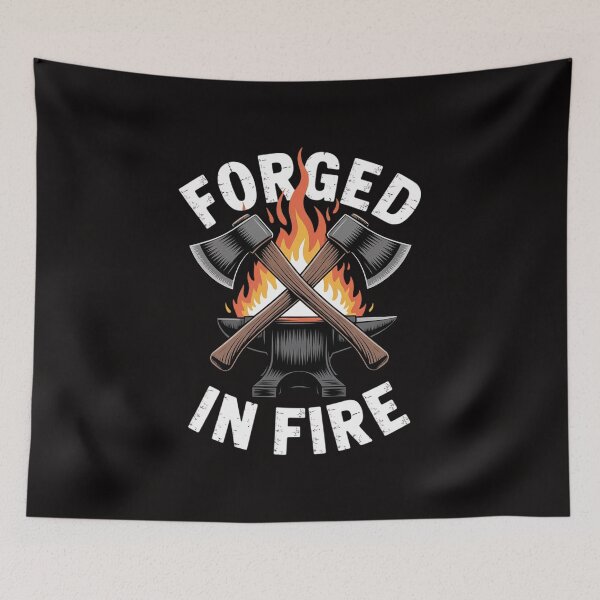Item preview, Forged In Fire Blacksmith Forging Hammer Blacksmithing Forge designed and sold by czechascheledu.