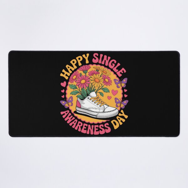 Item preview, Happy Single Awareness Day Funny Anti Valentine_s Day designed and sold by SyncSusscess.