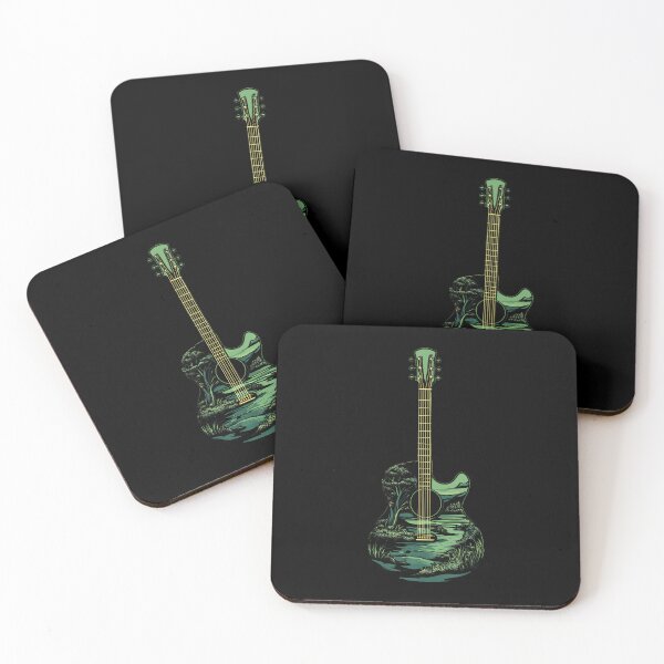 Item preview, Nature Acoustic Guitar Forest Landscape designed and sold by kallerqptart.
