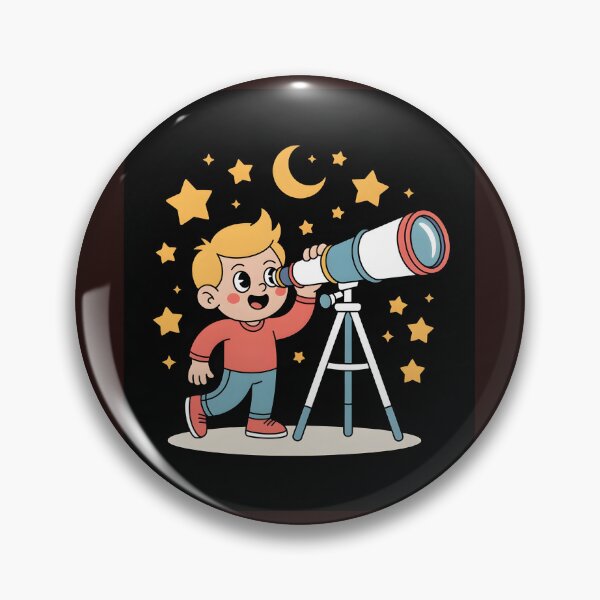 Item preview, Cute Stargazer Cartoon Astronomy Lover Shirt designed and sold by Viktorio Art Shop.