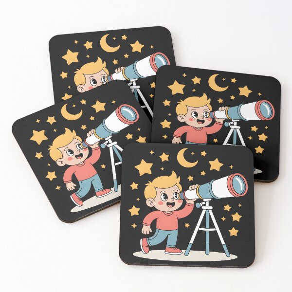 Item preview, Cute Stargazer Cartoon Astronomy Lover Shirt designed and sold by Viktorio Art Shop.