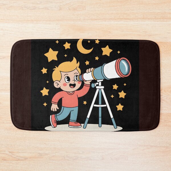 Item preview, Cute Stargazer Cartoon Astronomy Lover Shirt designed and sold by Viktorio Art Shop.