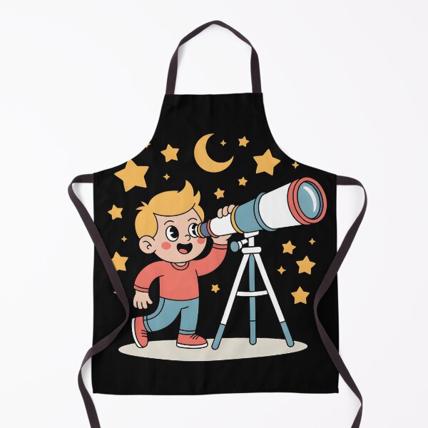 Item preview, Cute Stargazer Cartoon Astronomy Lover Shirt designed and sold by Viktorio Art Shop.