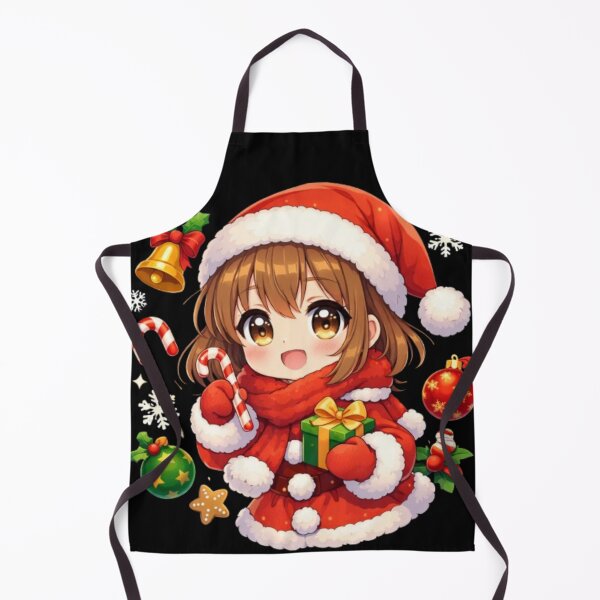 Item preview, Cute Anime Christmas Character Sticker | Kawaii Holiday Art | Cozy Winter Anime Aesthetic Christmas Sticker designed and sold by CutePearlStudio.