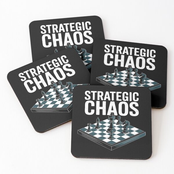 Item preview, Strategic Chaos Chess for Tactical Board Game Lovers designed and sold by ProudForFunny.