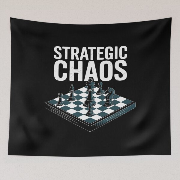 Item preview, Strategic Chaos Chess for Tactical Board Game Lovers designed and sold by ProudForFunny.