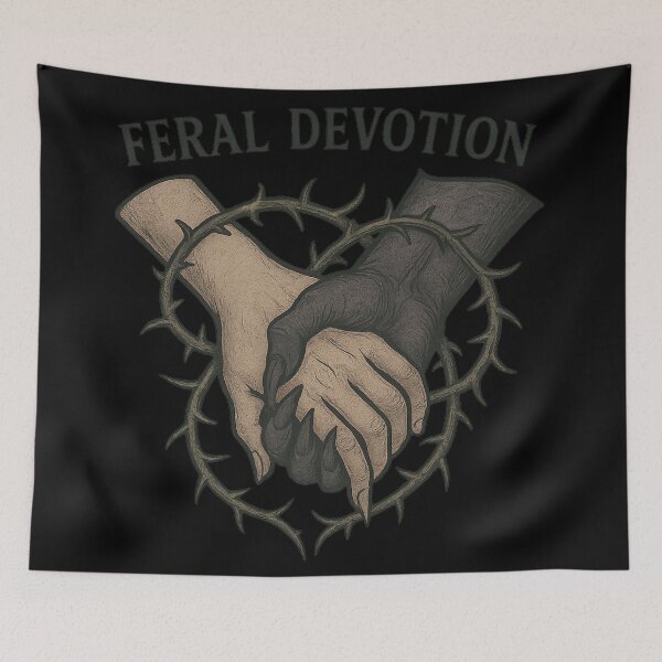Item preview, Feral Devotion – Gothic Thorn Heart designed and sold by Mouraludia.