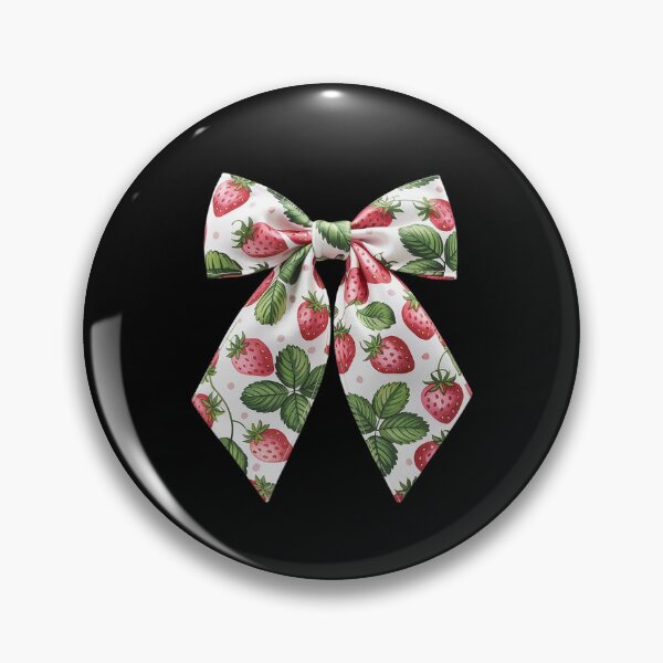 Item preview, Strawberry Festival Coquette Bow Berry Fruit Season designed and sold by ProudForFunny.