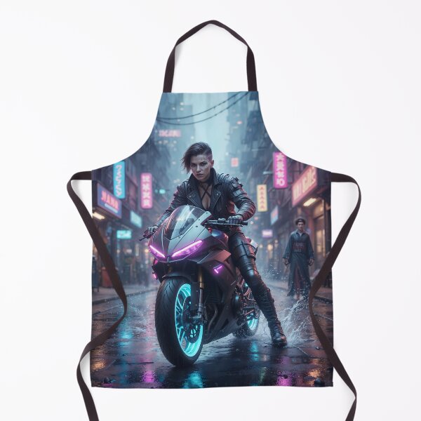 Item preview, Cyber Rider: Neon Velocity & Light Trail designed and sold by KYOFRAME.