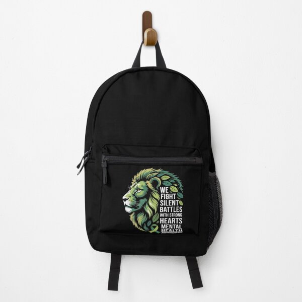 Item preview, Strong Hearts Fight Silent Battles - Mental Health Awareness designed and sold by ProudForFunny.