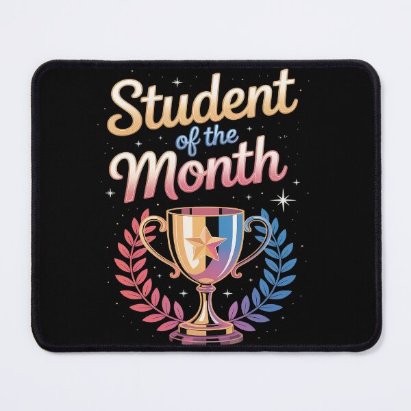 Item preview, Student of the Month Award Prize Trophy designed and sold by ProudForFunny.