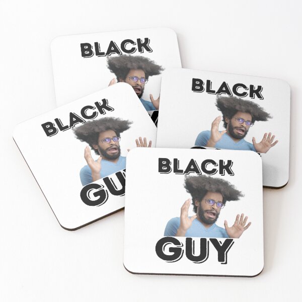 Item preview, Black guy surprised expressions designed and sold by ShopTwentyFour.