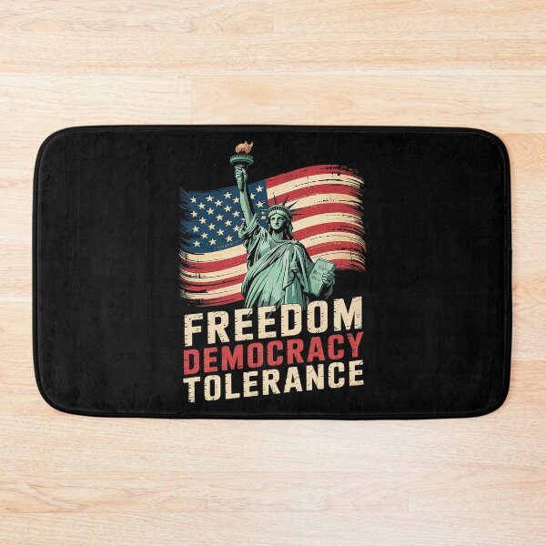 Item preview, Subtle Freedom Democracy Tolerance Statue of Liberty designed and sold by ProudForFunny.