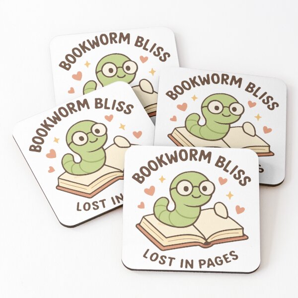 Item preview, Bookworm - Books lover designed and sold by GUNAPRIYAA.
