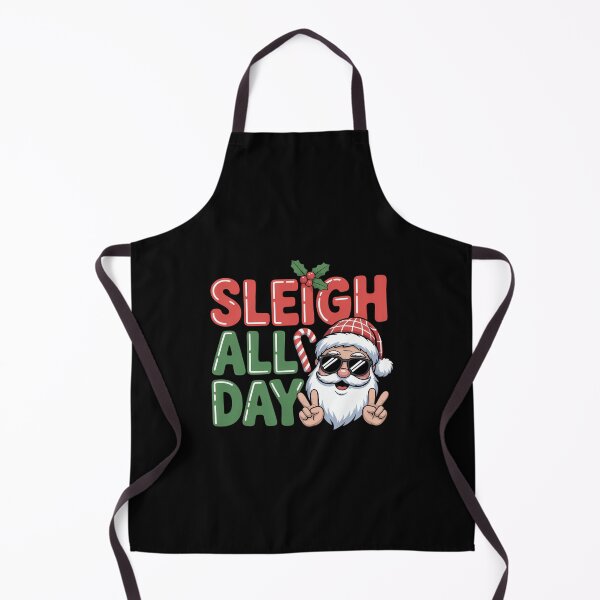 Item preview, Sleigh All Day Christmas Groovy Santa Hat Slay Girls designed and sold by EllenJast.