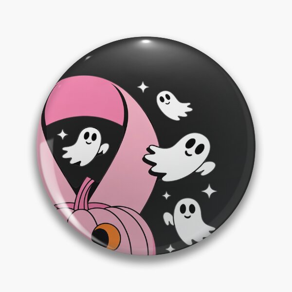 Item preview, Breast Cancer Awareness For Women Pink Ghost Halloween designed and sold by BlueCreator-inc.