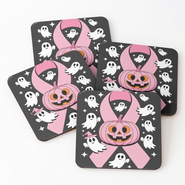 Item preview, Breast Cancer Awareness For Women Pink Ghost Halloween designed and sold by BlueCreator-inc.