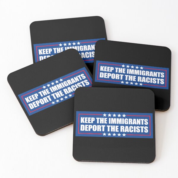 Item preview, Keep Immigrants Deport Racists - Abolish ICE designed and sold by PixVib.
