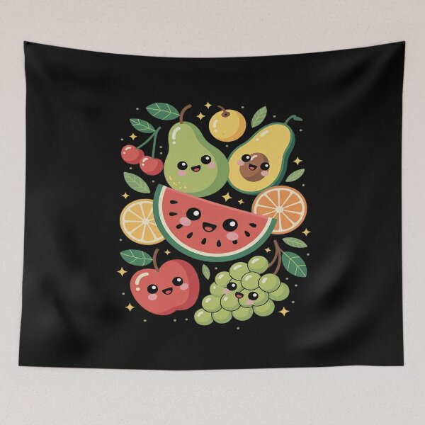 Item preview, Summer Fruits Salad Watermelon Mango Strawberry designed and sold by ProudForFunny.