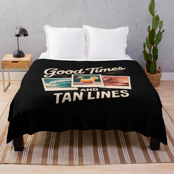 Item preview, Summer Good Times and Tan Lines Vacation designed and sold by ProudForFunny.