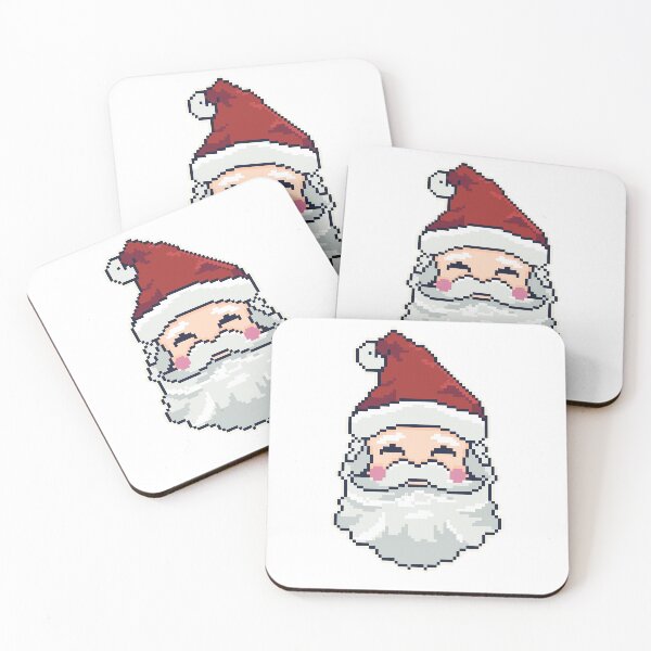 Item preview, Santa Clause Pixel Art Cute designed and sold by Ekira Pop Pixel.