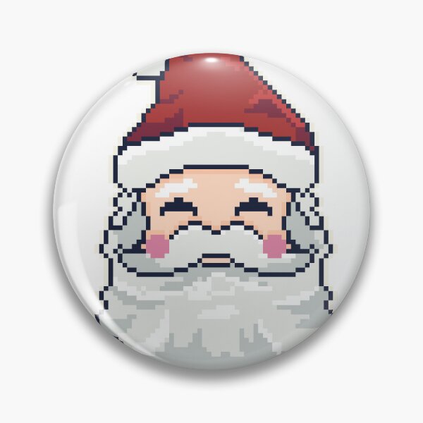 Item preview, Santa Clause Pixel Art Cute designed and sold by Ekira Pop Pixel.