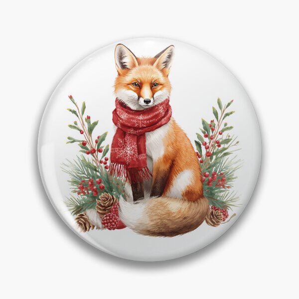 Item preview, A fox is sitting in a clearing. Various herbaceous plants and flowers grow in the field. The plot is in drawing style. Illustration for cover, card, postcard, interior design, decor or print. designed and sold by PWDigitalArt.