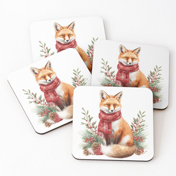 Item preview, A fox is sitting in a clearing. Various herbaceous plants and flowers grow in the field. The plot is in drawing style. Illustration for cover, card, postcard, interior design, decor or print. designed and sold by PWDigitalArt.