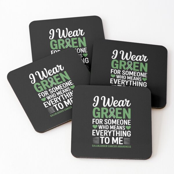 Item preview, I Wear Green For Someone Gallbladder Cancer Survivor Warrior designed and sold by EllenJast.
