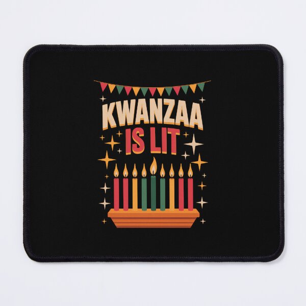 Item preview, Kwanzaa Is Lit designed and sold by EllenJast.