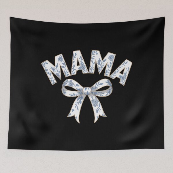 Item preview, Mama Bow Chinoiserie Flowers Mom Mother Mother's Day designed and sold by EllenJast.