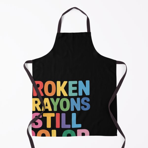 Item preview, Broken Crayons Still Color Mental Health Matters Awareness designed and sold by BlueCreator-inc.