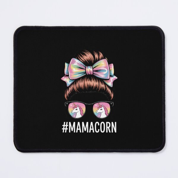 Item preview, Mamacorn Unicorn Mom messy hair bun mother day designed and sold by EllenJast.