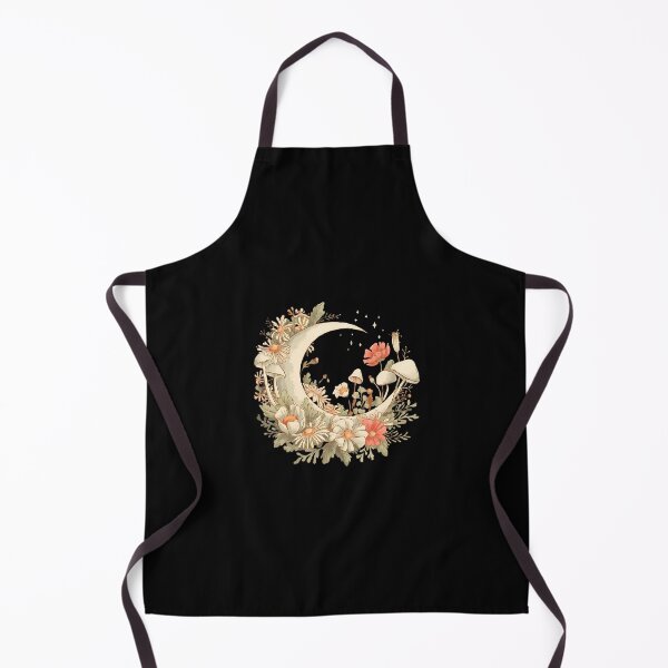 Item preview, Floral Aesthetic Goblincore And Cottagecore Mushroom Moon designed and sold by HerbertKuhn112.