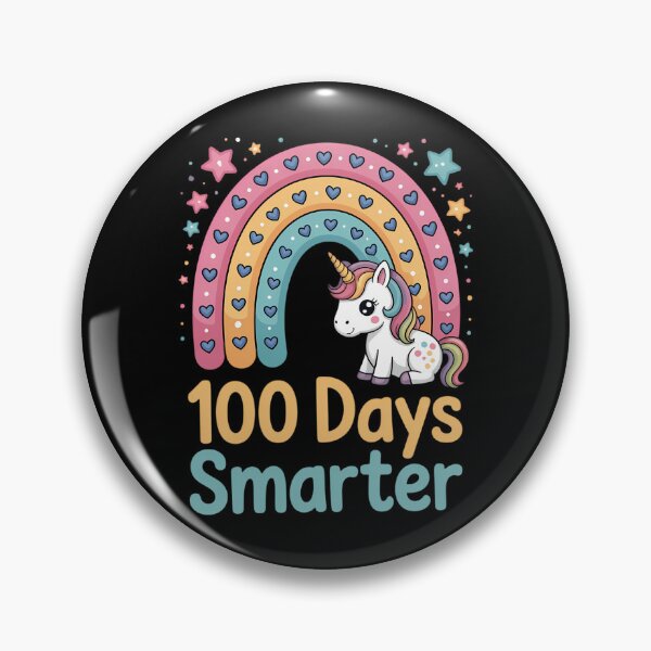 Item preview, 100 Days Smarter Kids Girls Unicorn 100th Day of School designed and sold by EllenJast.