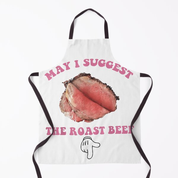 Item preview, May I Suggest The Roast Beef Funny Food Humor designed and sold by EvelysEmelia.