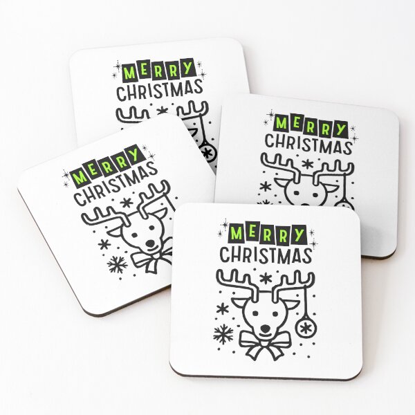 Item preview, Merry Christmas Reindeer Doodle designed and sold by NxtGenDesigns.