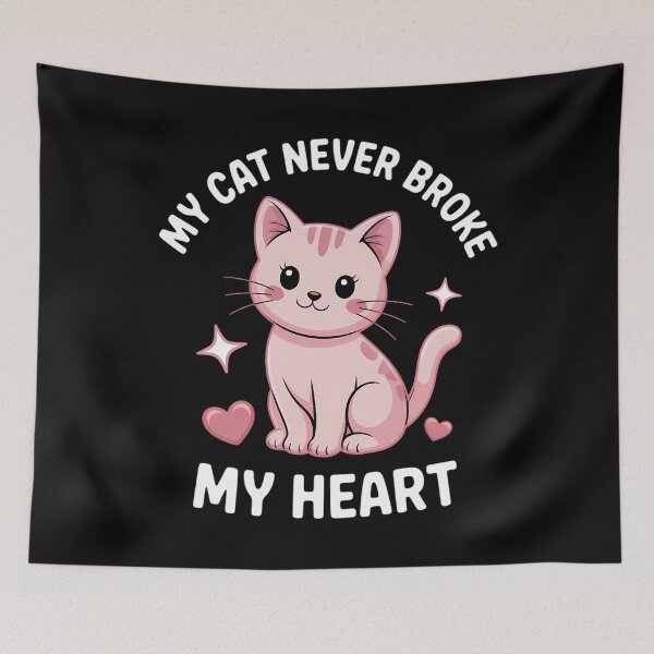 Item preview, Heart Funny Anti-Valentine_s Day Cat Cute designed and sold by SyncSusscess.