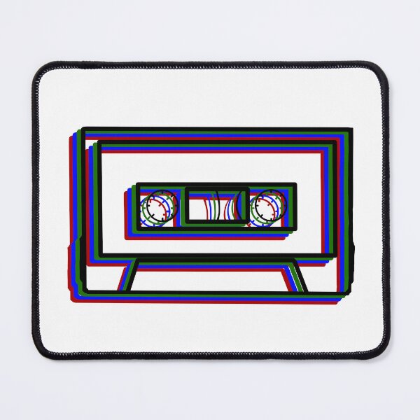 Item preview, 3D cassette tape designed and sold by Blockhead Designs.