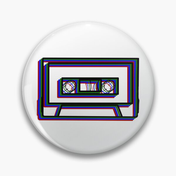 Item preview, 3D cassette tape designed and sold by Blockhead Designs.