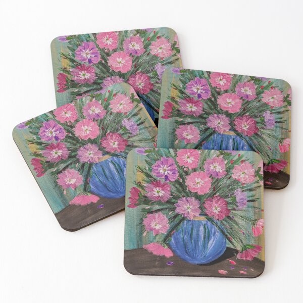 Item preview, Spring Radiance: Textured Pink & Purple Cosmos designed and sold by kkartwork.