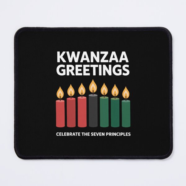 Item preview, Kwanzaa Greetings Candles African American designed and sold by EllenJast.