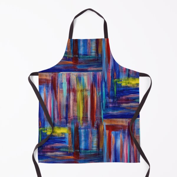 Item preview, Chromatic Cascade: Vibrant Abstract Rain designed and sold by kkartwork.